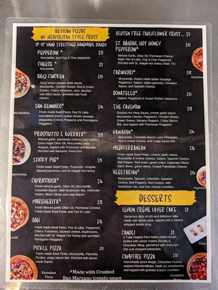 Angelo Ale House and Pizzeria Menu image 1